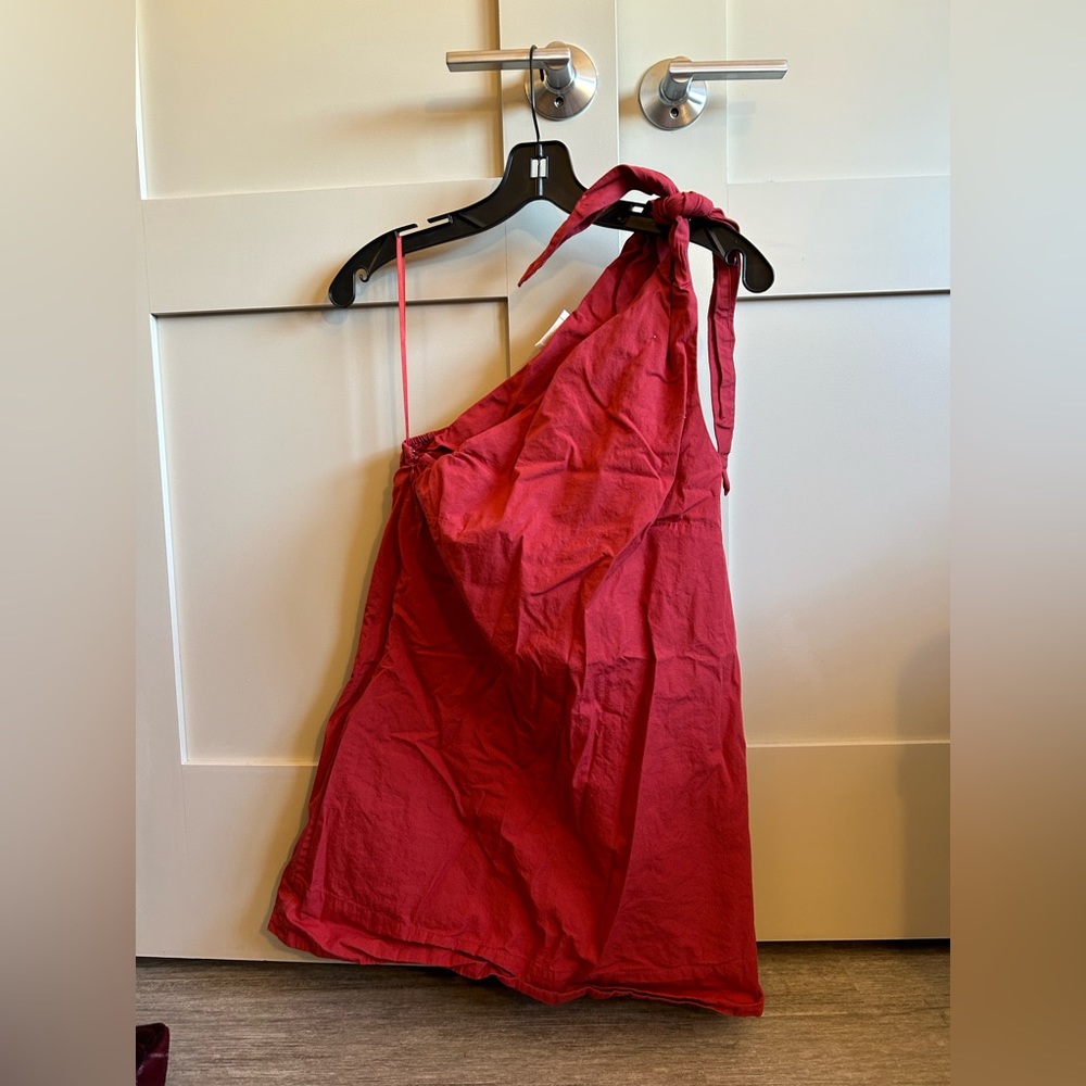 Posse one shoulder mini dress